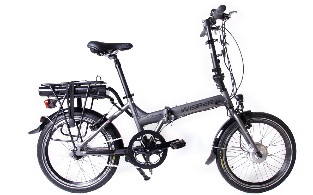 wisper folding electric bike