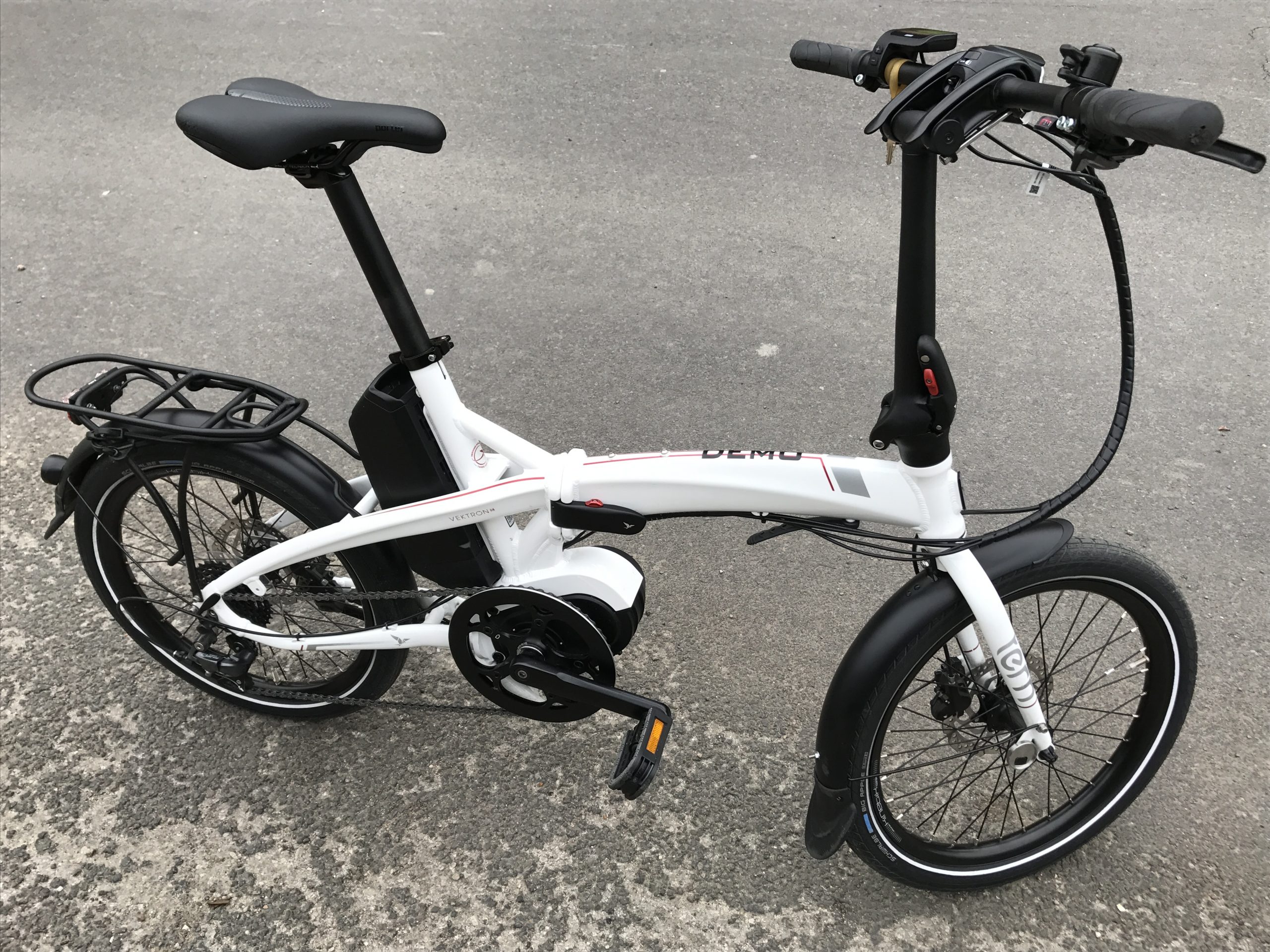 Vektron Electric Folding Bike by TERN Folding E Bike Bosch Powered