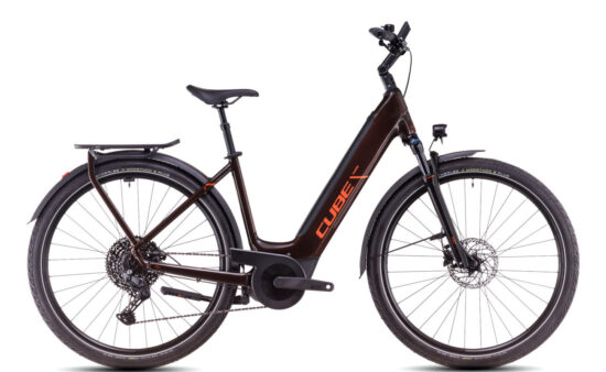 CUBE TOURING HYBRID PRO 625 - cinnamon´n´orange