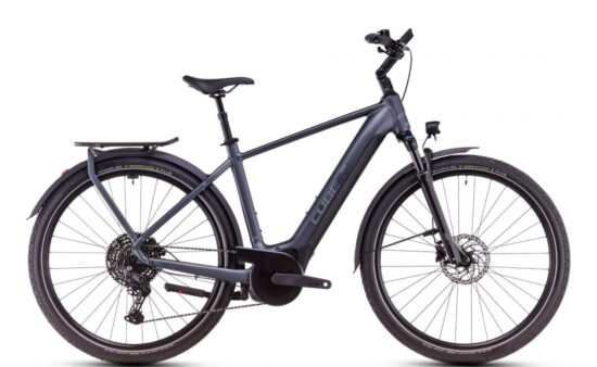 Cube Touring Hybrid Pro 625 - metallic grey & chrome