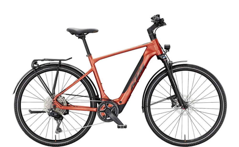 KTM Macina Sport SX 10 - crossbar -burnt orange