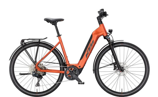 KTM Macina Sport SX 10 - step through - burnt orange