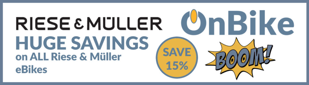 Riese and Muller BOOM Save 15%