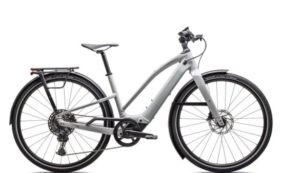 Specialized Turbo Vado SL 2 5.0 Step Through - Gloss Dove Gray-Cool Grey Frost